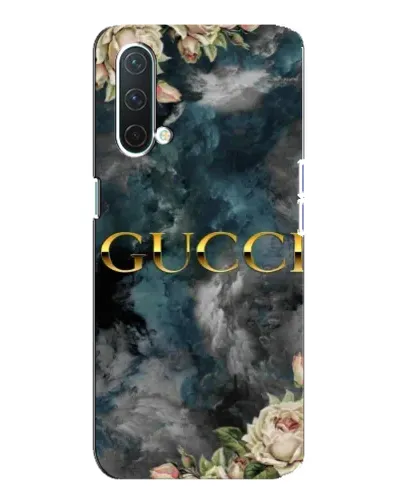 Чехол для OnePlus Nord CE 5G с картинкой «Абстрактные цветы Gucci»