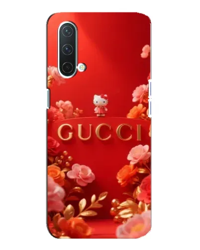 Чехол для OnePlus Nord CE 5G с картинкой «Gucci — золотой сад»