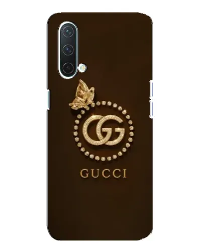 Чехол для OnePlus Nord CE 5G с картинкой «Gucci — золотая бабочка»