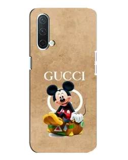 Чехол для OnePlus Nord CE 5G с картинкой «Микки Маус Gucci — крафт» Чехол для OnePlus Nord CE 5G с картинкой «Микки Маус Gucci — крафт»