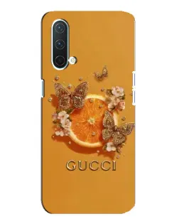 Чехол для OnePlus Nord CE 5G с картинкой «Gucci — золотые бабочки» Чехол для OnePlus Nord CE 5G с картинкой «Gucci — золотые бабочки»