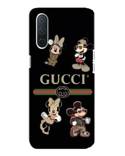 Чехол для OnePlus Nord CE 5G с картинкой «Gucci — герои Disney и монограмма» Чехол для OnePlus Nord CE 5G с картинкой «Gucci — герои Disney и монограмма»