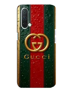 Чехол для OnePlus Nord CE 5G с картинкой «Gucci — фирменная полоса и золото» Чехол для OnePlus Nord CE 5G с картинкой «Gucci — фирменная полоса и золото»