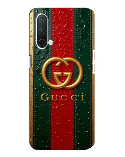 Чехол для OnePlus Nord CE 5G с картинкой «Gucci — фирменная полоса и золото» Чехол для OnePlus Nord CE 5G с картинкой «Gucci — фирменная полоса и золото»