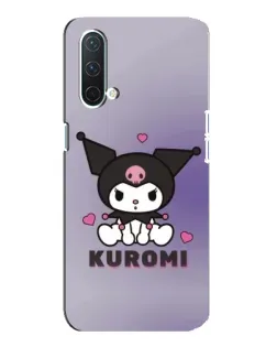 Чехол для OnePlus Nord CE 5G с картинкой «Kuromi — фиолетовый арт»