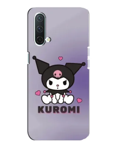 Чехол для OnePlus Nord CE 5G с картинкой «Kuromi — фиолетовый арт»