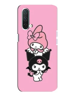 Чехол для OnePlus Nord CE 5G с картинкой «My Melody и Kuromi»