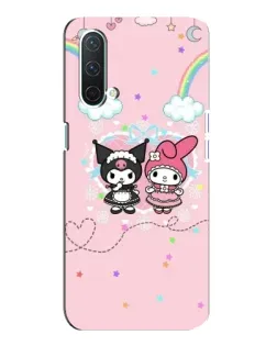 Чехол для OnePlus Nord CE 5G с картинкой «My Melody и Kuromi»