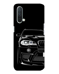 Чехол для OnePlus Nord CE 5G с картинкой «Темный силуэт BMW»