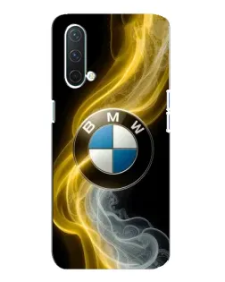 Чехол для OnePlus Nord CE 5G с картинкой «Золотистый дым BMW»