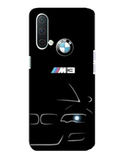 Чехол для OnePlus Nord CE 5G с картинкой «Минималистичный принт BMW M3»