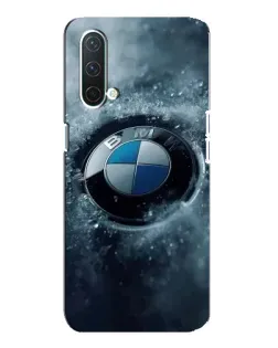 Чехол для OnePlus Nord CE 5G с картинкой «Логотип BMW — лед»
