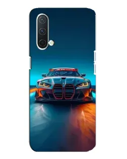 Чехол для OnePlus Nord CE 5G с картинкой «BMW — огни неона»