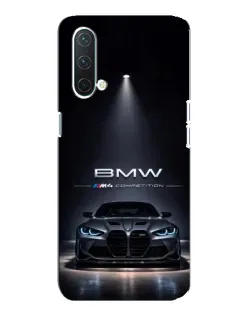 Чехол для OnePlus Nord CE 5G с картинкой «BMW сквозь ночной город»