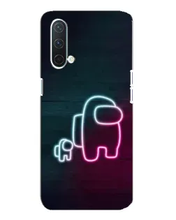 Чехол для OnePlus Nord CE 5G с картинкой «Among Us неон-арт» Чехол для OnePlus Nord CE 5G с картинкой «Among Us неон-арт»