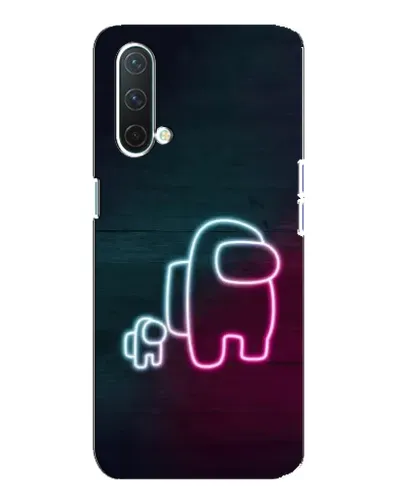 Чехол для OnePlus Nord CE 5G с картинкой «Among Us неон-арт» Чехол для OnePlus Nord CE 5G с картинкой «Among Us неон-арт»