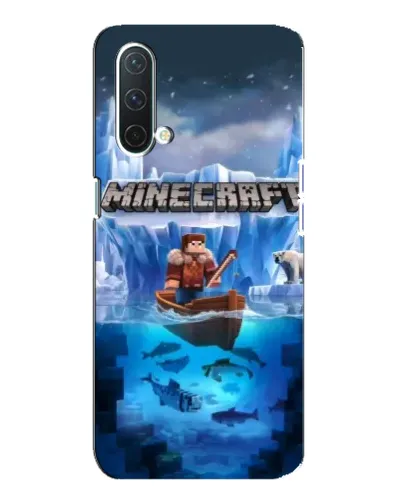 Чехол для OnePlus Nord CE 5G с картинкой «Minecraft ледяной мир» Чехол для OnePlus Nord CE 5G с картинкой «Minecraft ледяной мир»