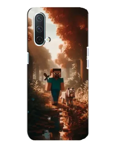 Чехол для OnePlus Nord CE 5G с картинкой «Стив в лесу» Чехол для OnePlus Nord CE 5G с картинкой «Стив в лесу»
