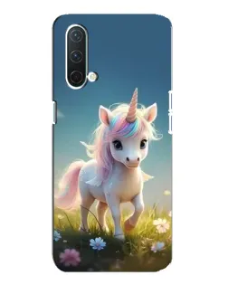 Чехол для OnePlus Nord CE 5G с картинкой «Единорог на поляне» Чехол для OnePlus Nord CE 5G с картинкой «Единорог на поляне»