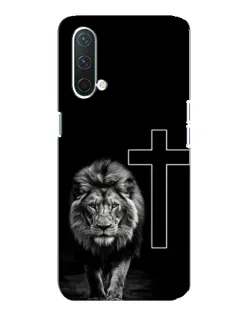 Чехол для OnePlus Nord CE 5G с картинкой «Лев и Крест»