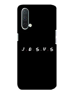 Чехол для OnePlus Nord CE 5G с картинкой «Точки веры J.E.S.U.S.»