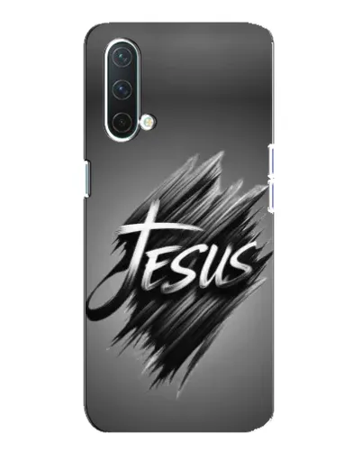 Чехол для OnePlus Nord CE 5G с картинкой «Надпись Jesus Graffiti»