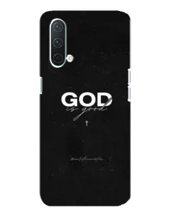 Чехол для OnePlus Nord CE 5G с картинкой «GOD — Бог над всем»