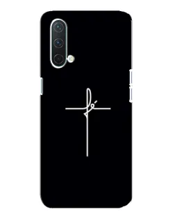Чехол для OnePlus Nord CE 5G с картинкой «Тонкий крест»