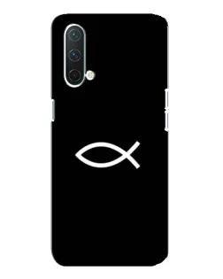 Чехол для OnePlus Nord CE 5G с картинкой «Символ рыбы Jesus»
