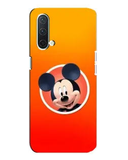 Чехол для OnePlus Nord CE 5G с картинкой «Mickey в круге»
