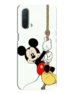 Чехол для OnePlus Nord CE 5G с картинкой «Mickey на канате»
