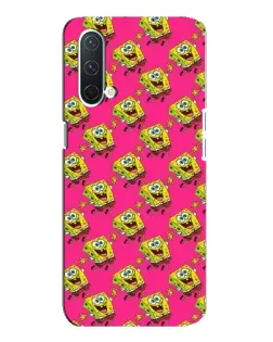 Чехол для OnePlus Nord CE 5G с картинкой «Розовый паттерн»