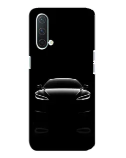 Чехол для OnePlus Nord CE 5G с картинкой «Силуэт Tesla Night»