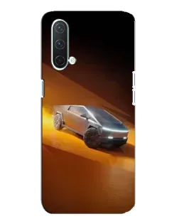 Чехол для OnePlus Nord CE 5G с картинкой «Cybertruck в пустыне»