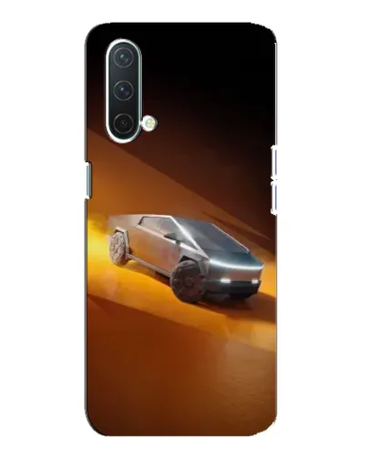 Чехол для OnePlus Nord CE 5G с картинкой «Cybertruck в пустыне»