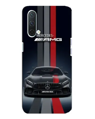 Чехол для OnePlus Nord CE 5G с картинкой «Mercedes — белый карбон»