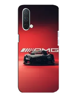 Чехол для OnePlus Nord CE 5G с картинкой «Mercedes AMG — красная линия»