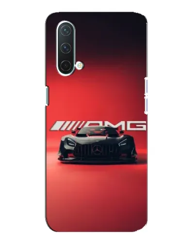 Чехол для OnePlus Nord CE 5G с картинкой «Mercedes AMG — красная линия»