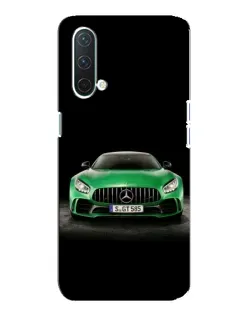 Чехол для OnePlus Nord CE 5G с картинкой «Mercedes — неоновый лого»
