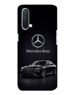 Чехол для OnePlus Nord CE 5G с картинкой «Mercedes — решетка радиатора»
