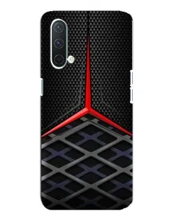 Чехол для OnePlus Nord CE 5G с картинкой «Mercedes Carbon Grid»