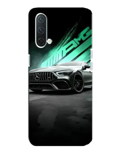 Чехол для OnePlus Nord CE 5G с картинкой «Темный Mercedes AMG»