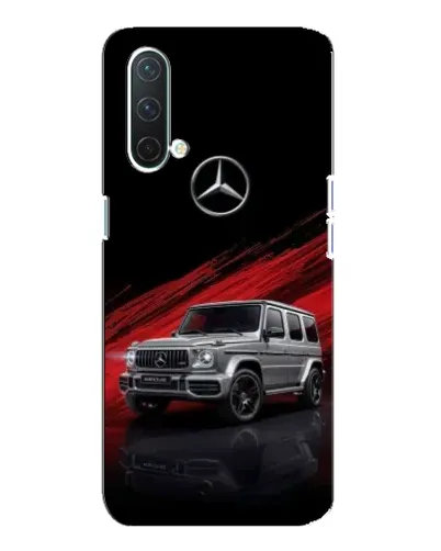 Чехол для OnePlus Nord CE 5G с картинкой «Mercedes G-Class красный»