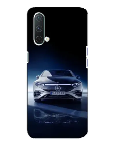 Чехол для OnePlus Nord CE 5G с картинкой «Ночной Mercedes EQ»