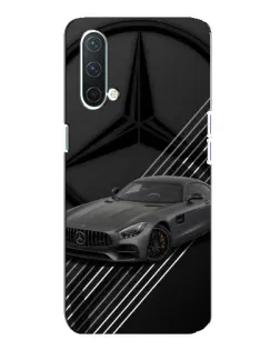 Чехол для OnePlus Nord CE 5G с картинкой «Mercedes AMG — графика»