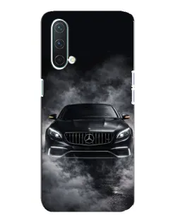 Чехол для OnePlus Nord CE 5G с картинкой «Mercedes в дыму»