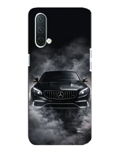 Чехол для OnePlus Nord CE 5G с картинкой «Mercedes в дыму»