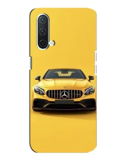 Чехол для OnePlus Nord CE 5G с картинкой «Желтый Mercedes GT»