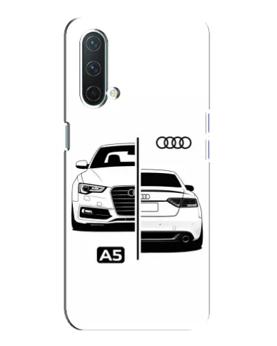Чехол для OnePlus Nord CE 5G с картинкой «Audi — контрастный дизайн» Чехол для OnePlus Nord CE 5G с картинкой «Audi — контрастный дизайн»