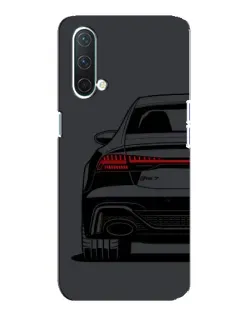 Чехол для OnePlus Nord CE 5G с картинкой «Задняя часть Audi — арт»